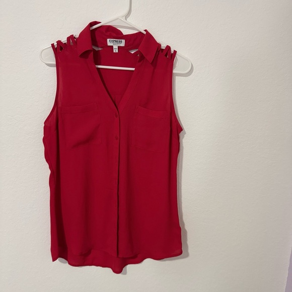 Express Tops - Express Red Portofino Shirt